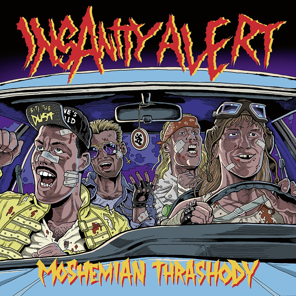 Insanity Alert - Moshemian Thrashody - 10" vinyl - Season of Mist - Image 2