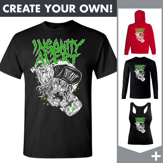 Insanity Alert - Skate-Skull - Merchandising