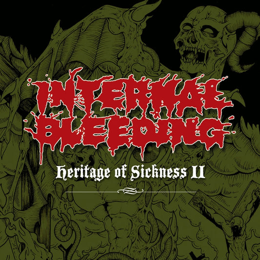Internal Bleeding - Heritage Of Sickness II - CD DIGIPAK - Comatose Music