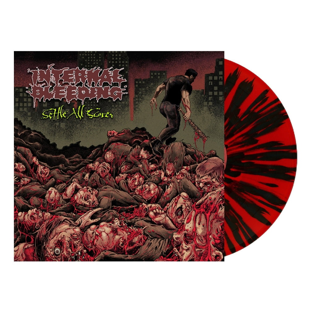 Internal Bleeding - Settle All Scores - LP COLOURED - Back on Black