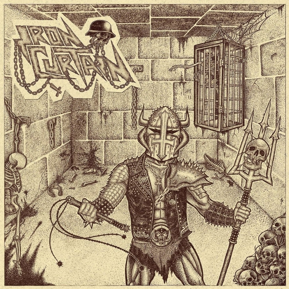 Iron Curtain - Metal Gladiator - CD EP - Dying Victims Productions