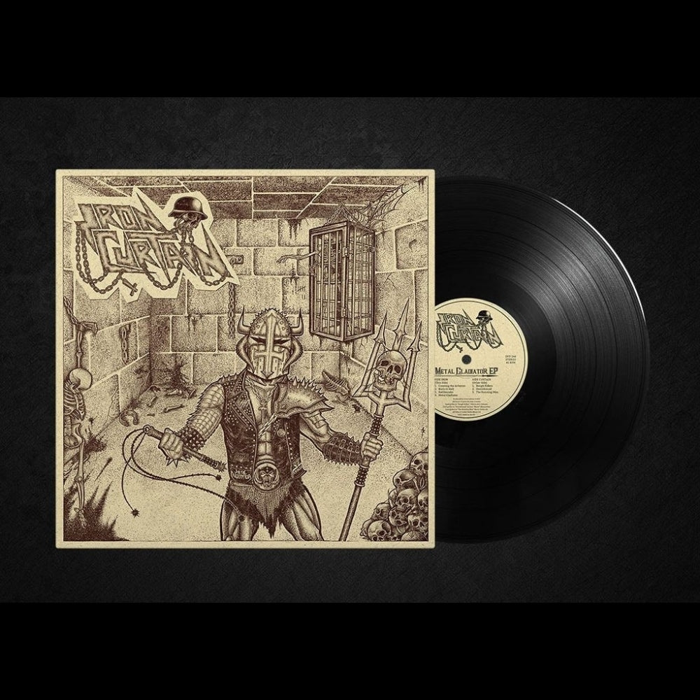 Iron Curtain - Metal Gladiator - Mini LP - Dying Victims Productions