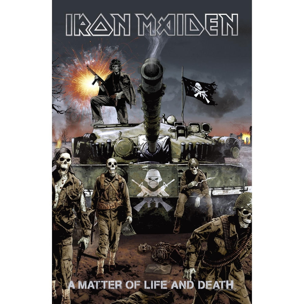 Iron Maiden - A Matter Of Life And Death - FLAG - Razamataz