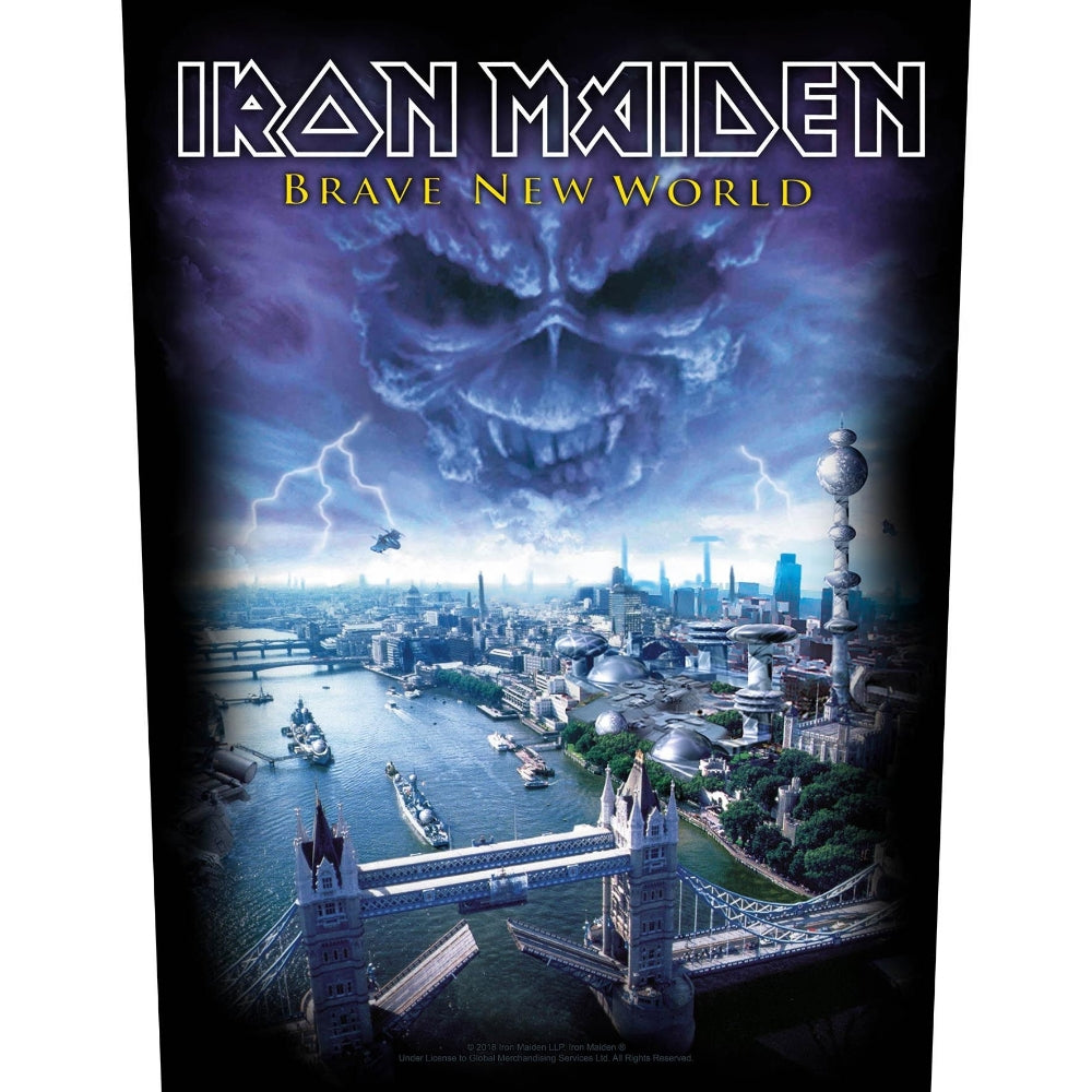 Iron Maiden - Brave New World - BACKPATCH - Razamataz