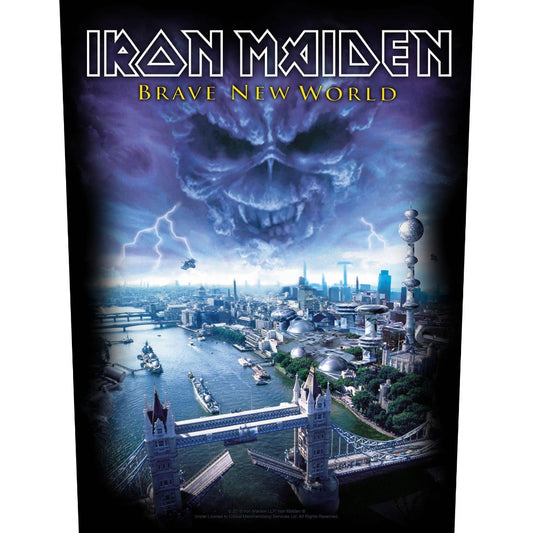 Iron Maiden - Brave New World - BACKPATCH - Razamataz