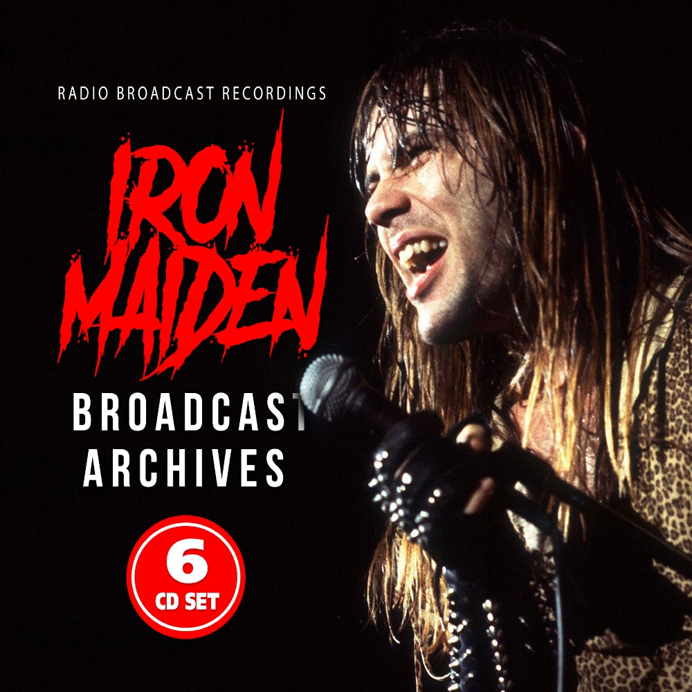 Iron Maiden - Broadcast Archives (Radio Broadcast Recordings) - 6CD DIGISLEEVE - Laser Media