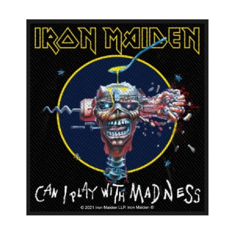 Iron Maiden - Can I Play With Madness - Patch - Razamataz