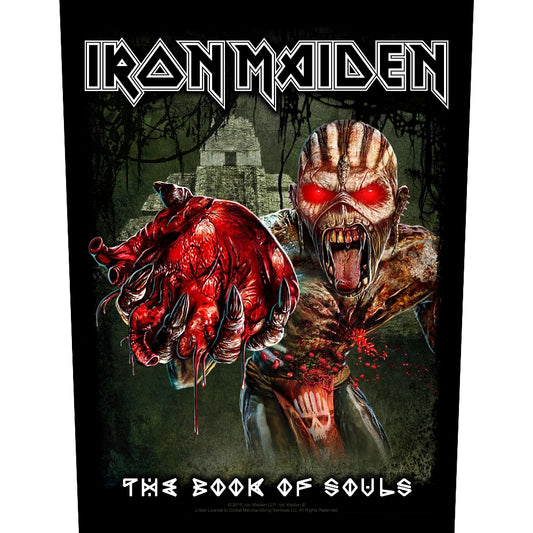 Iron Maiden - Eddie's Heart - BACKPATCH - Razamataz