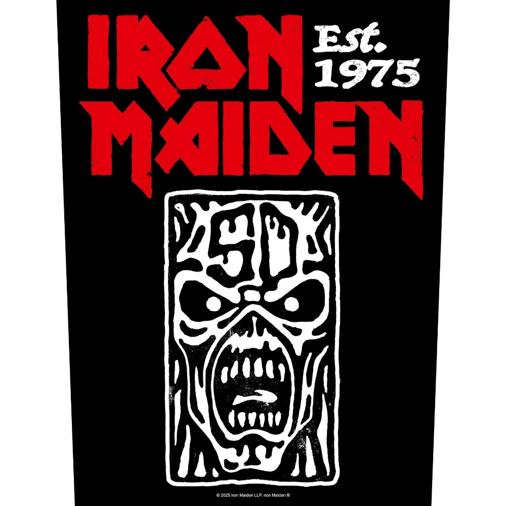 Iron Maiden - Est 1975 - BACKPATCH - Razamataz
