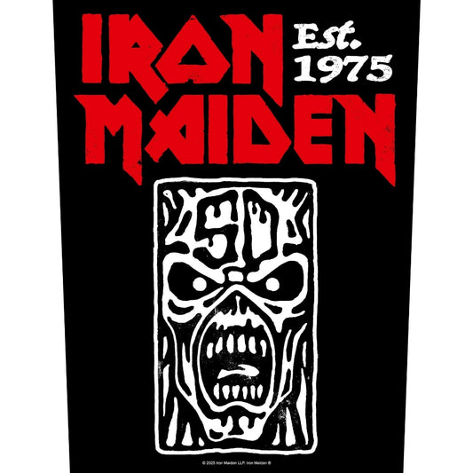 Iron Maiden - Est 1975 - BACKPATCH - Razamataz
