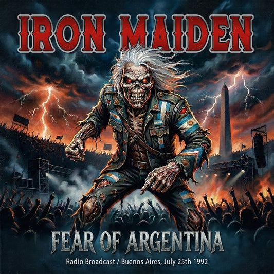 Iron Maiden - Fear Of Argentina (Radio Broadcast) - CD - Rockin' Bear Records