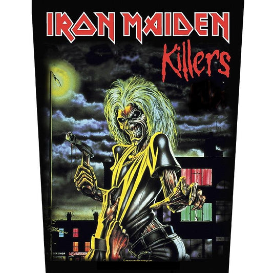 Iron Maiden - Killers - BACKPATCH - Razamataz