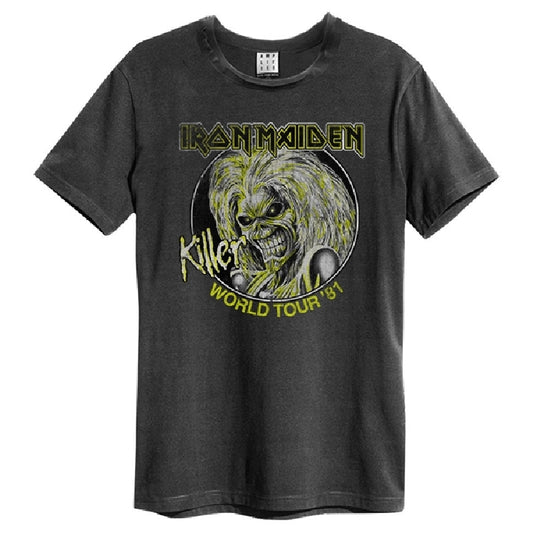 Iron Maiden - Killers Tour 81 - T-shirt - Amplified