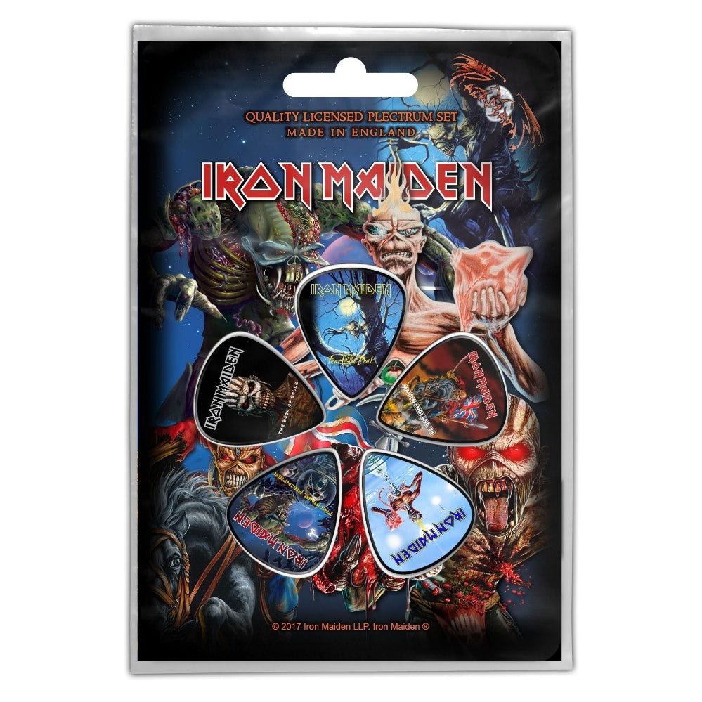 Iron Maiden - Later Albums - Guitar Pick Set - Razamataz