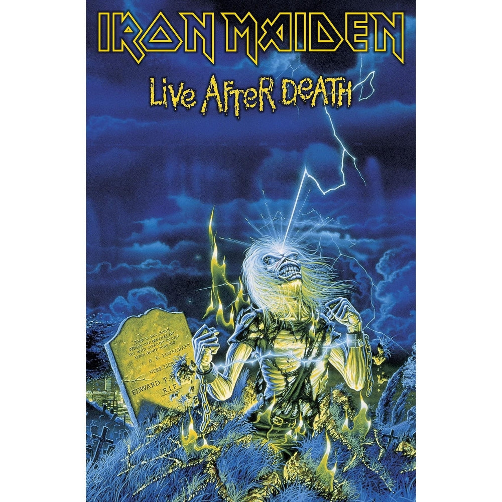 Iron Maiden - Live After Death - FLAG - Razamataz