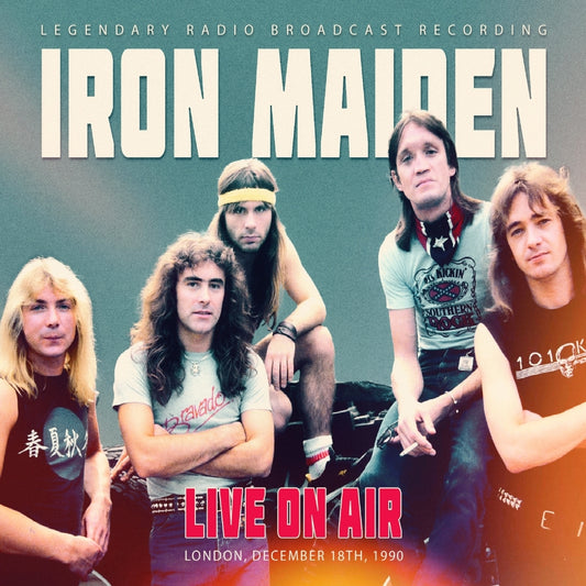 Iron Maiden - Live On Air - London, December 18, 1990 (Legendary Radio Brodcast Recording) - CD DIGIFILE - Laser Media