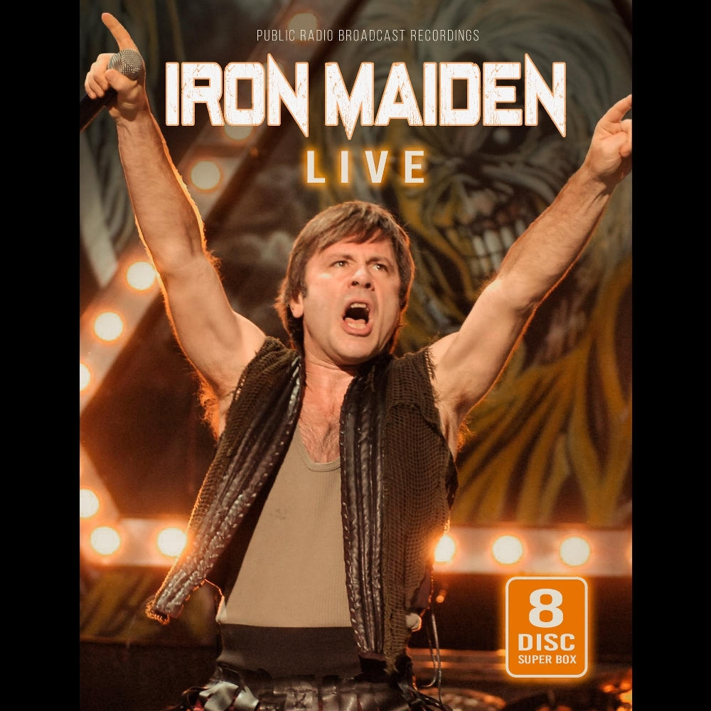 Iron Maiden - Live (Public Radio Broadcast Recordings) - 8CD DIGISLEEVE A5 - Laser Media
