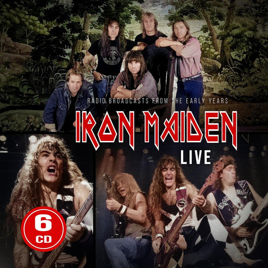 Iron Maiden - Live (Radio Broadcasts From The Early Years) - 6CD DIGISLEEVE - Laser Media