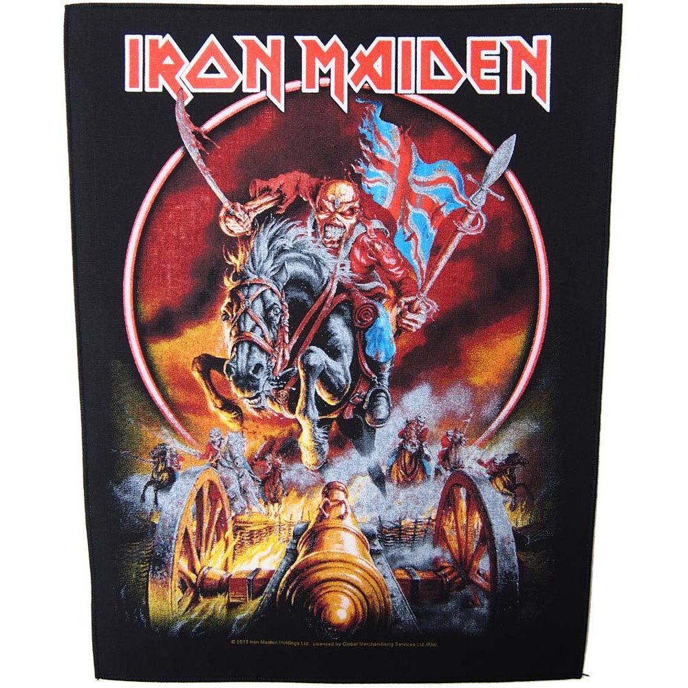 Iron Maiden - Maiden England - BACKPATCH - Razamataz