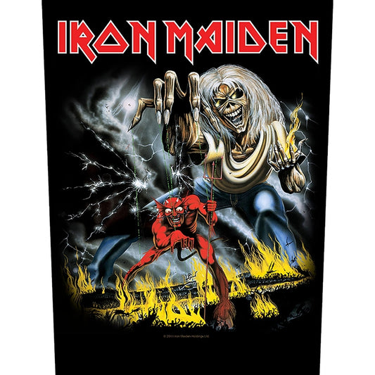 Iron Maiden - Number Of The Beast - BACKPATCH - Razamataz