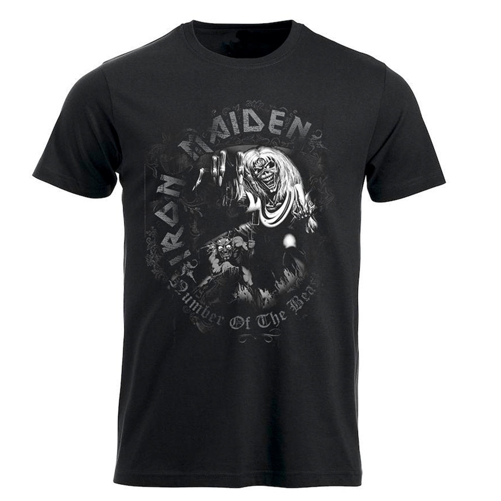 Iron Maiden - Number Of The Beast Watermark - T-shirt - PHD