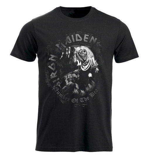 Iron Maiden - Number Of The Beast Watermark - T-shirt - PHD