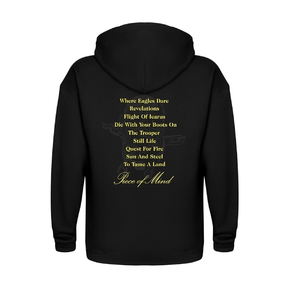 Iron Maiden - Piece Of Mind Tracks - Hooded Sweat Shirt - PHD - Image 2