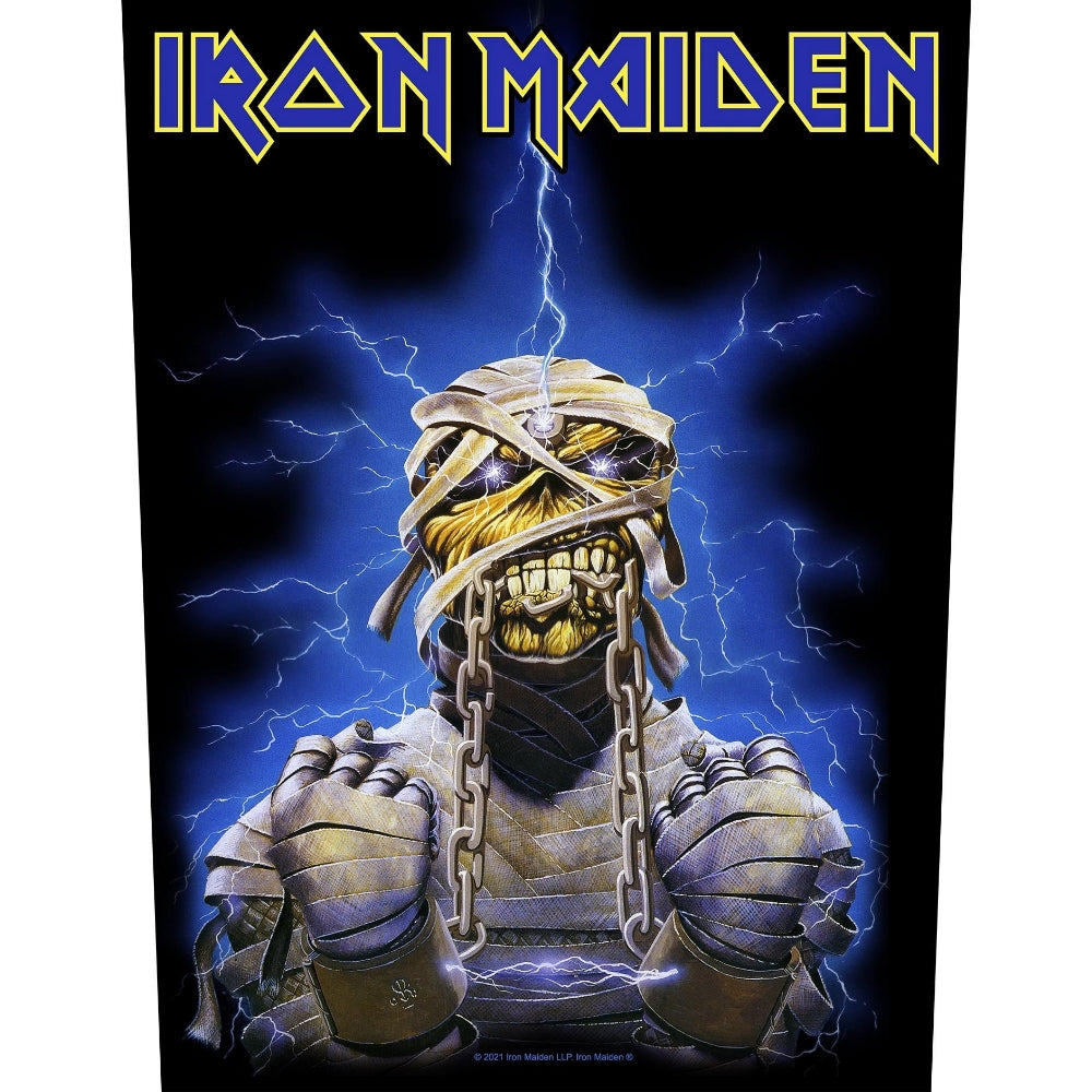 Iron Maiden - Powerslave Eddie - BACKPATCH - Razamataz