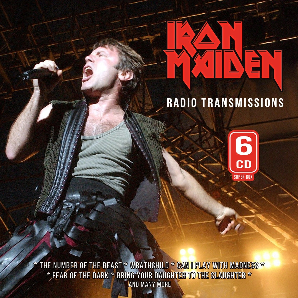 Iron Maiden - Radio Transmissions (Radio Broadcast Recordings) - 6CD DIGISLEEVE - Laser Media