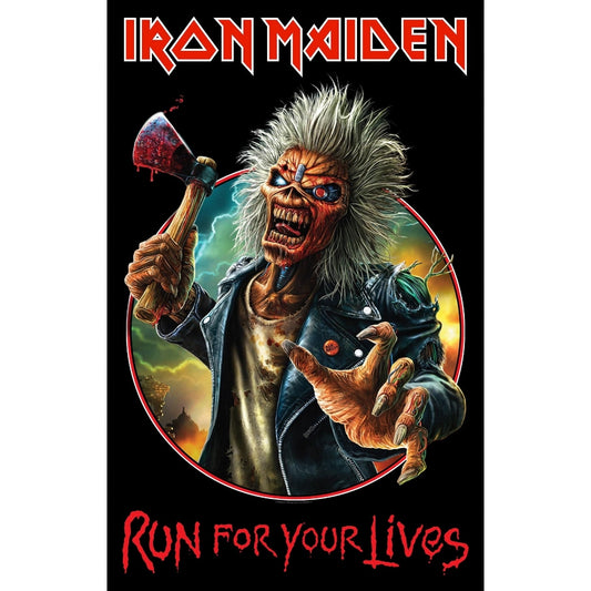 Iron Maiden - Run For Your Lives - FLAG - Razamataz