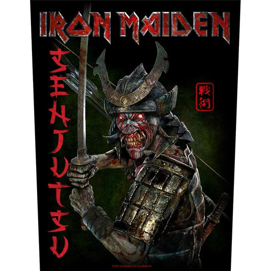 Iron Maiden - Senjutsu - BACKPATCH - Razamataz