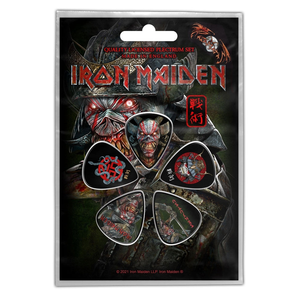 Iron Maiden - Senjutsu - Guitar Pick Set - Razamataz