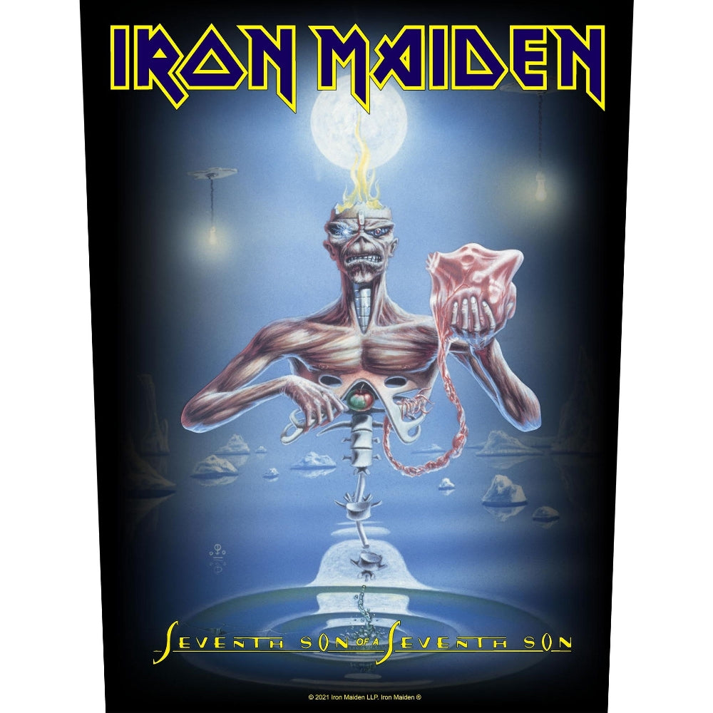Iron Maiden - Seventh Son - BACKPATCH - Razamataz