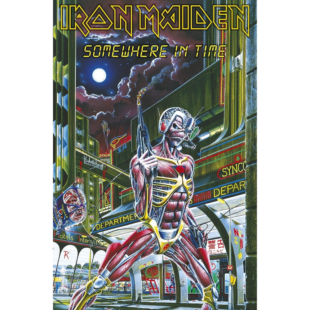 Iron Maiden - Somewhere In Time - FLAG - Razamataz
