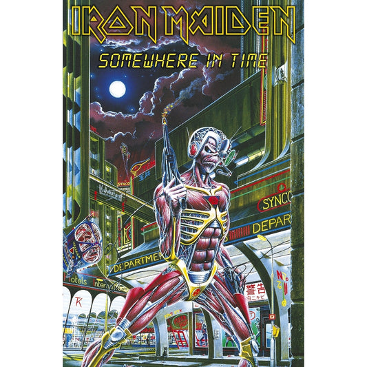 Iron Maiden - Somewhere In Time - FLAG - Razamataz