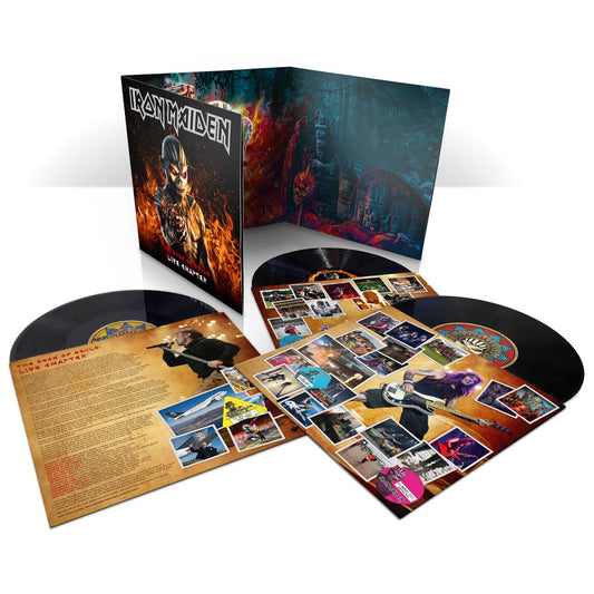 Iron Maiden - The Book Of Souls : Live Chapter - 3LP GATEFOLD - Parlophone