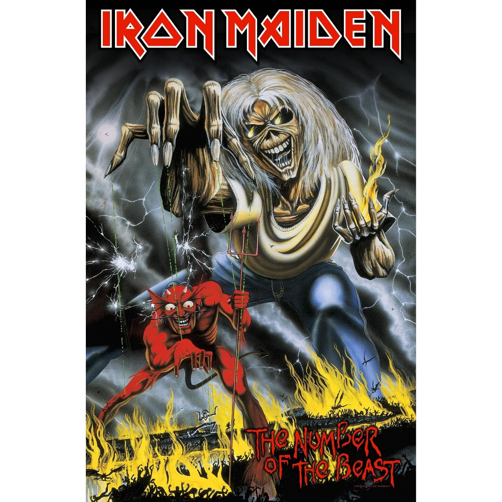 Iron Maiden - The Number Of The Beast - FLAG - Razamataz