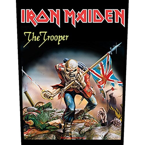 Iron Maiden - The Trooper - BACKPATCH - Razamataz