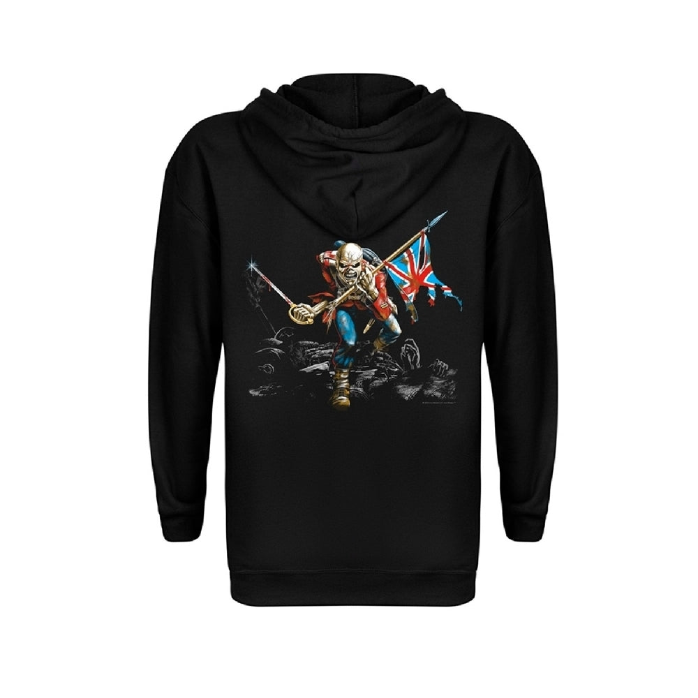 Iron Maiden - Trooper - Hooded Sweat Shirt Zip - PHD - Image 2