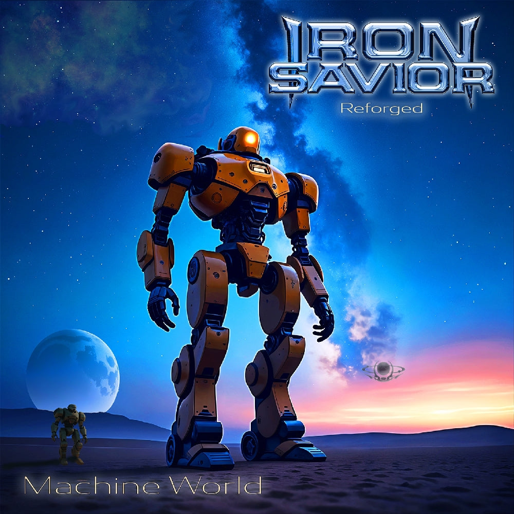 Iron Savior - Reforged - Machine World - DOUBLE LP GATEFOLD COLOURED - Reigning Phoenix Music - Image 2