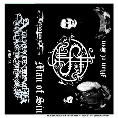 Isataii - Man Of Sin - CASSETTE - Adirondack Black Mass
