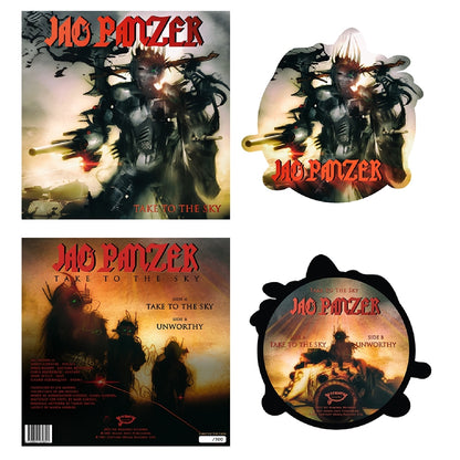 Jag Panzer - 4 Shaped Picture Discs Bundle - BOX COLLECTOR - No Remorse - Image 5