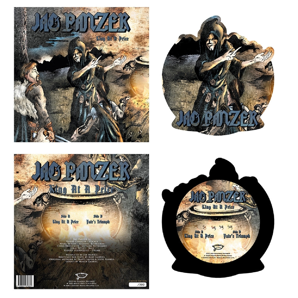 Jag Panzer - King At A Price - SHAPED VINYL - No Remorse