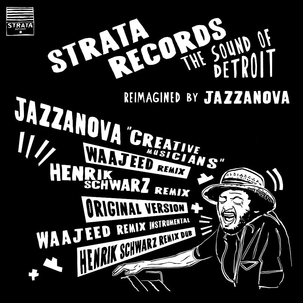 Jazzanova - Creative Musicians (Originals & Waajeed & Henrik Schwarz Remixes) - Mini LP - BBE Music