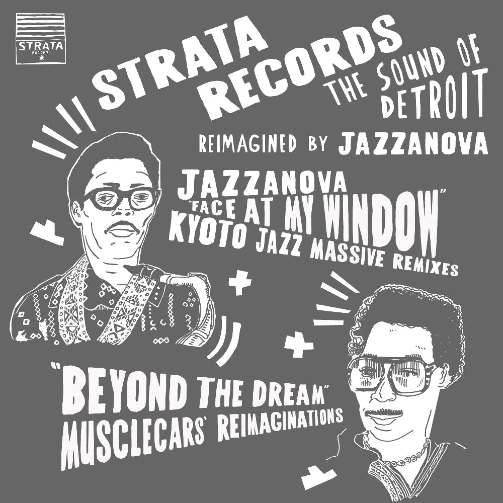 Jazzanova - Face At My Window (Kyoto Jazz Massive Remixes) / Beyond The Dream (Musclecars' Reimaginations) - Mini LP - BBE Music