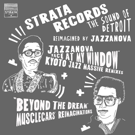Jazzanova - Face At My Window (Kyoto Jazz Massive Remixes) / Beyond The Dream (Musclecars' Reimaginations) - Mini LP - BBE Music
