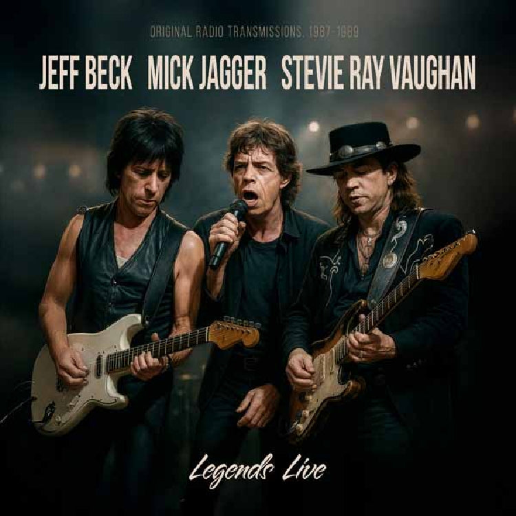 Jeff Beck - Mick Jagger - Stevie Ray Vaughan - Legends Live (Original Radio Transmissions, 1987 - 1989) - LP COLOURED - IDS Records
