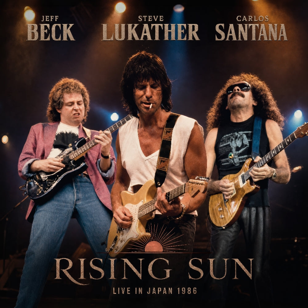 Jeff Beck / Steve Lukather / Carlos Santana - Rising Sun / Live in Japan 1986 - LP - Rockin' Bear Records