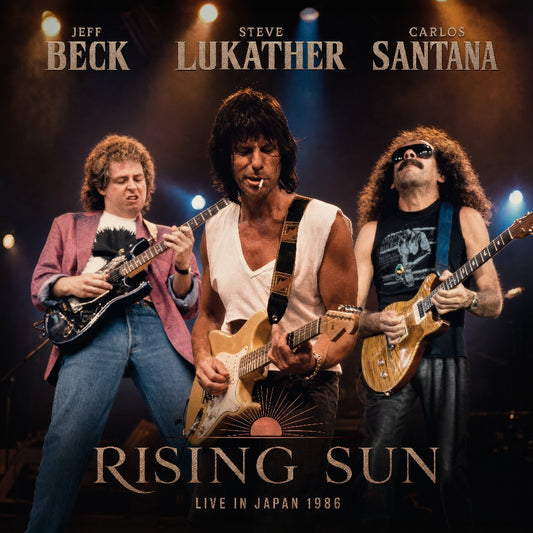 Jeff Beck / Steve Lukather / Carlos Santana - Rising Sun / Live in Japan 1986 - LP - Rockin' Bear Records