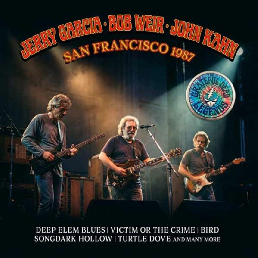Jerry Garcia, Bob Weir, John Kahn - San Francisco 1987 - CD - Rockin' Bear Records